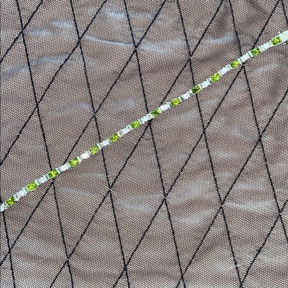 Like New!  Crystal tennis bracelet